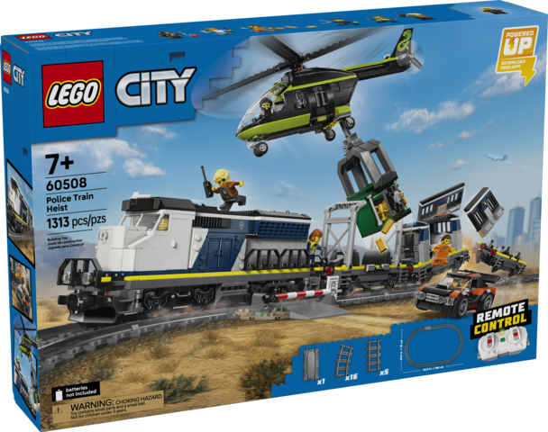 LEGO® City Police Train Heist