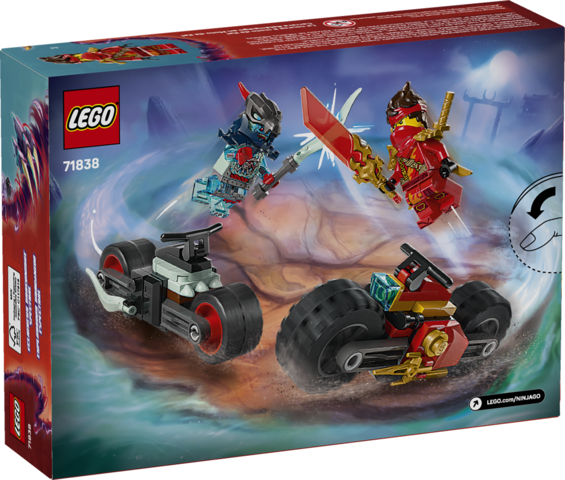 LEGO® NINJAGO® Kai's Motorcycle Speed Race