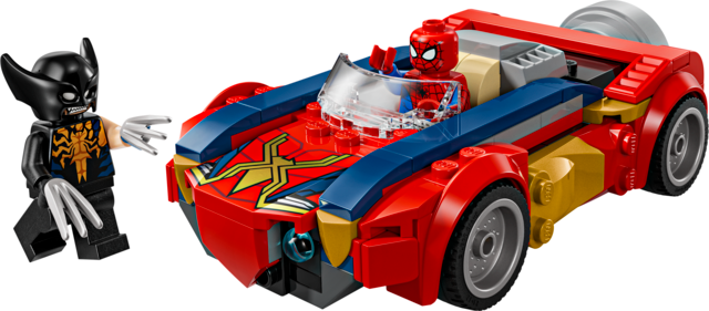LEGO® Marvel Spider-Man Car vs. Venomized Wolverine