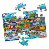 Traffic Jam 24 Pc Floor