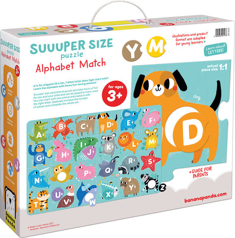 Suuuper Size Puzzle Alphabet Match