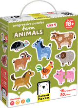 Progressive Puzzles Farm Animals