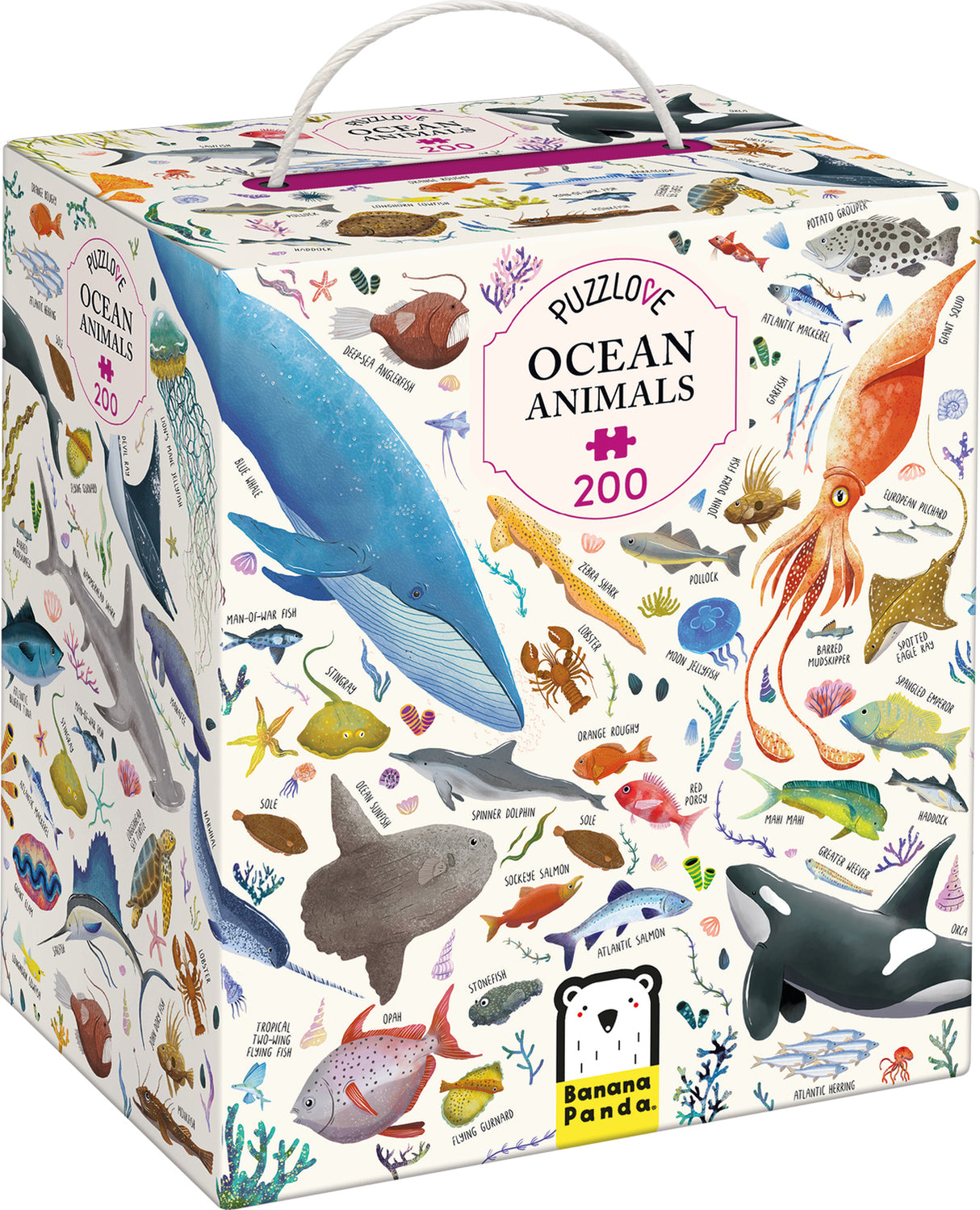 Puzzlove Ocean Animals (200 pcs)