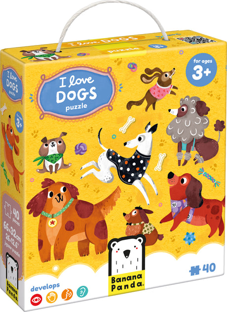 I Love Dogs Puzzle