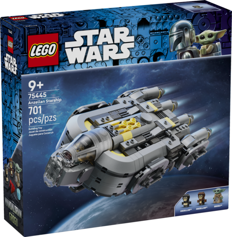 LEGO® Star Wars™  The Mandalorian and Grogu™ Anzellan Starship