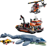 LEGO® Jurassic World Mosasaurus Dinosaur Boat Attack