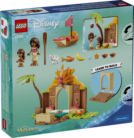 LEGO® Disney Moana Village House & Boat