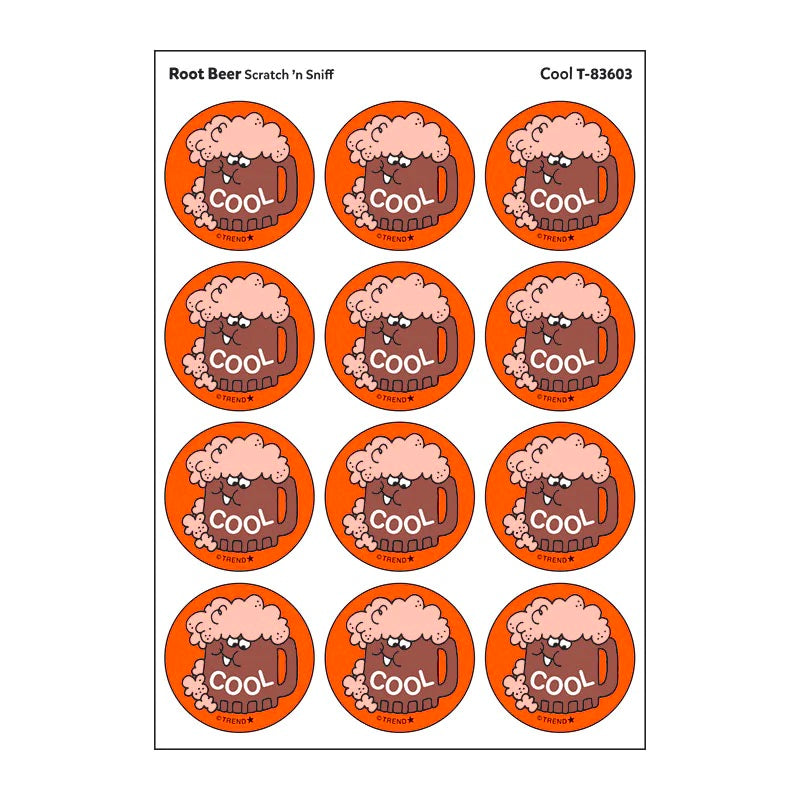 Scratch 'n Sniff Cool Root Beer Stickers