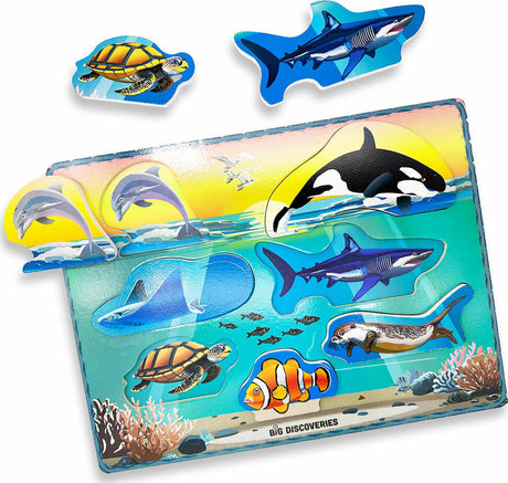 Wooden Puzzle - Sea Life