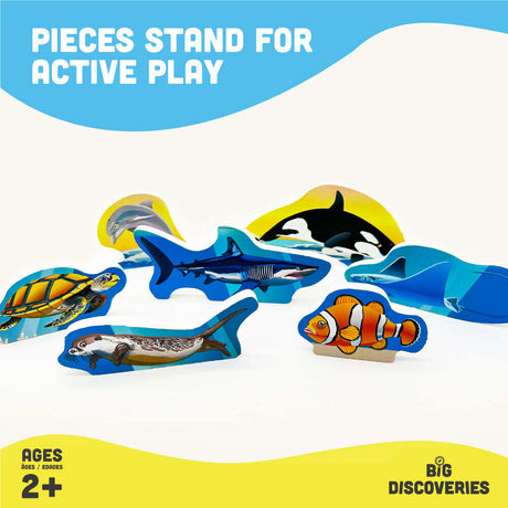 Wooden Puzzle - Sea Life