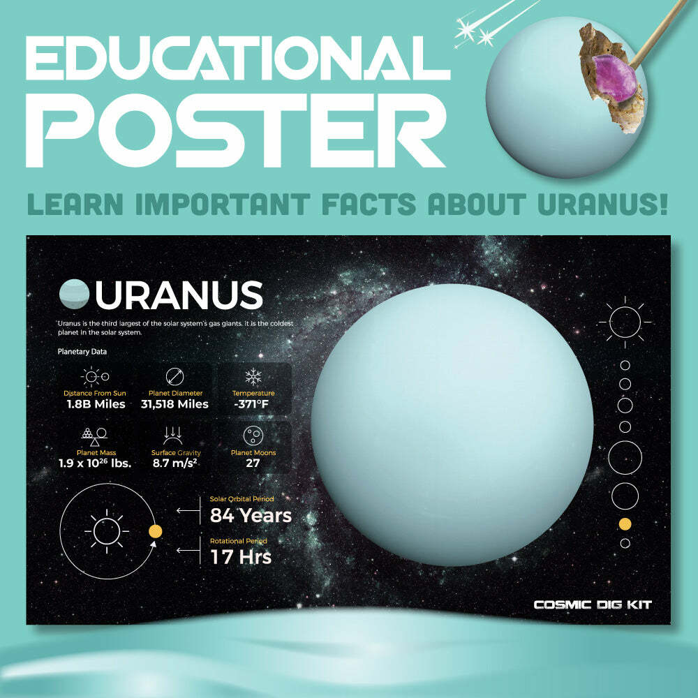 Uranus Cosmic Dig Kit – Fun Stuff Toys