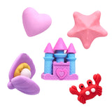 Mermaid Desk Pets Eraser Set