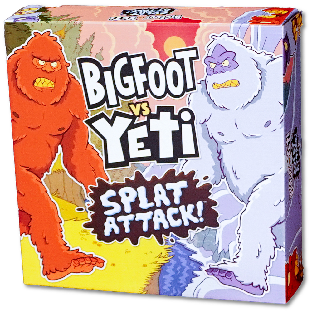 Bigfoot vs Yeti Splat Attack Game