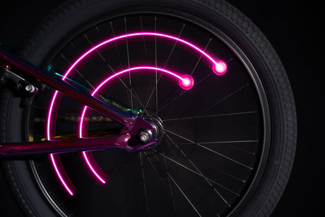 Orbitbrightz Pink LED Bicycle Spoke Charms, 2pk