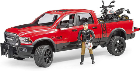 RAM 2500 Power Wagon with Scrambler Ducati Desert Sled