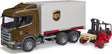 Scania Super 560R Ups Logistics Truck with Forklift