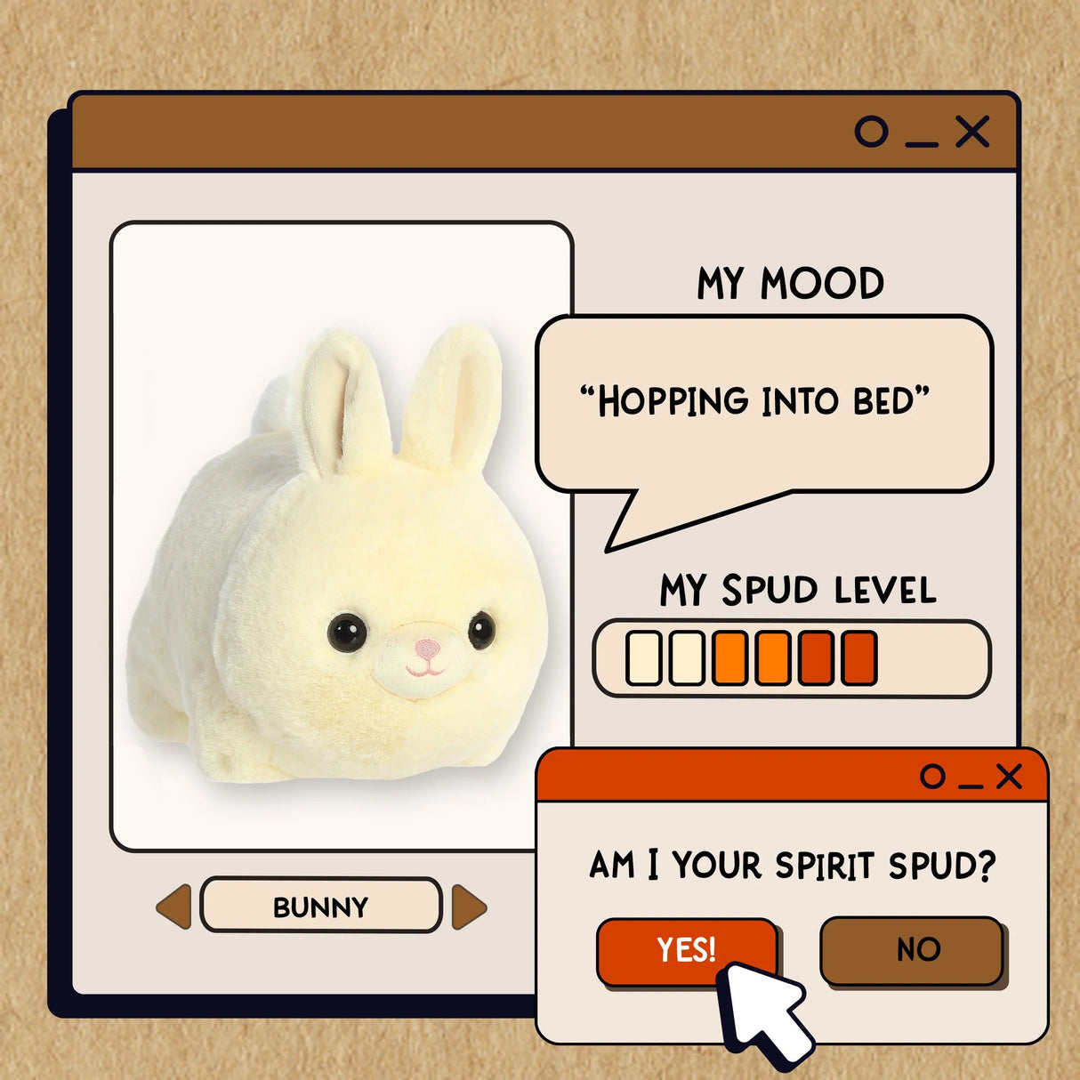 Bunny 10" Spudsters