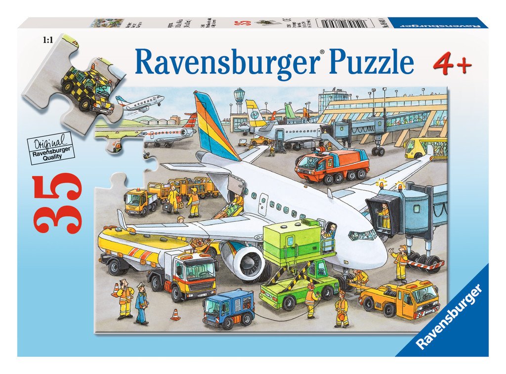 35 pc Busy Airport Puzzle