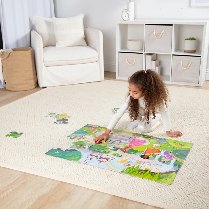 48 pc Fairy Tale Castle Floor Puzzle