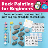 Holiday Hide & Seek Rock Painting