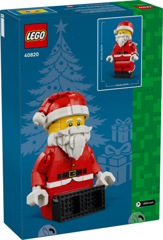 LEGO®  Up-Scaled Santa Minifigure