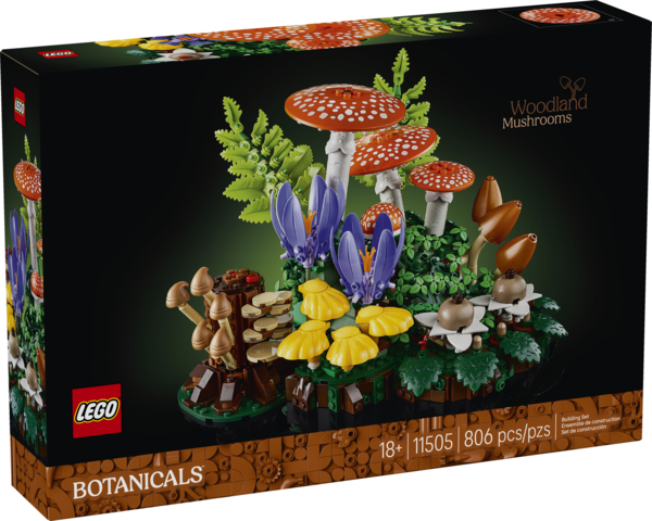 LEGO® Botanicals Woodland Mushrooms