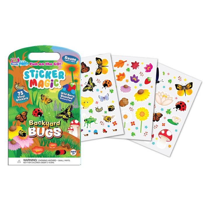 Backyard Bugs Sticker Magic
