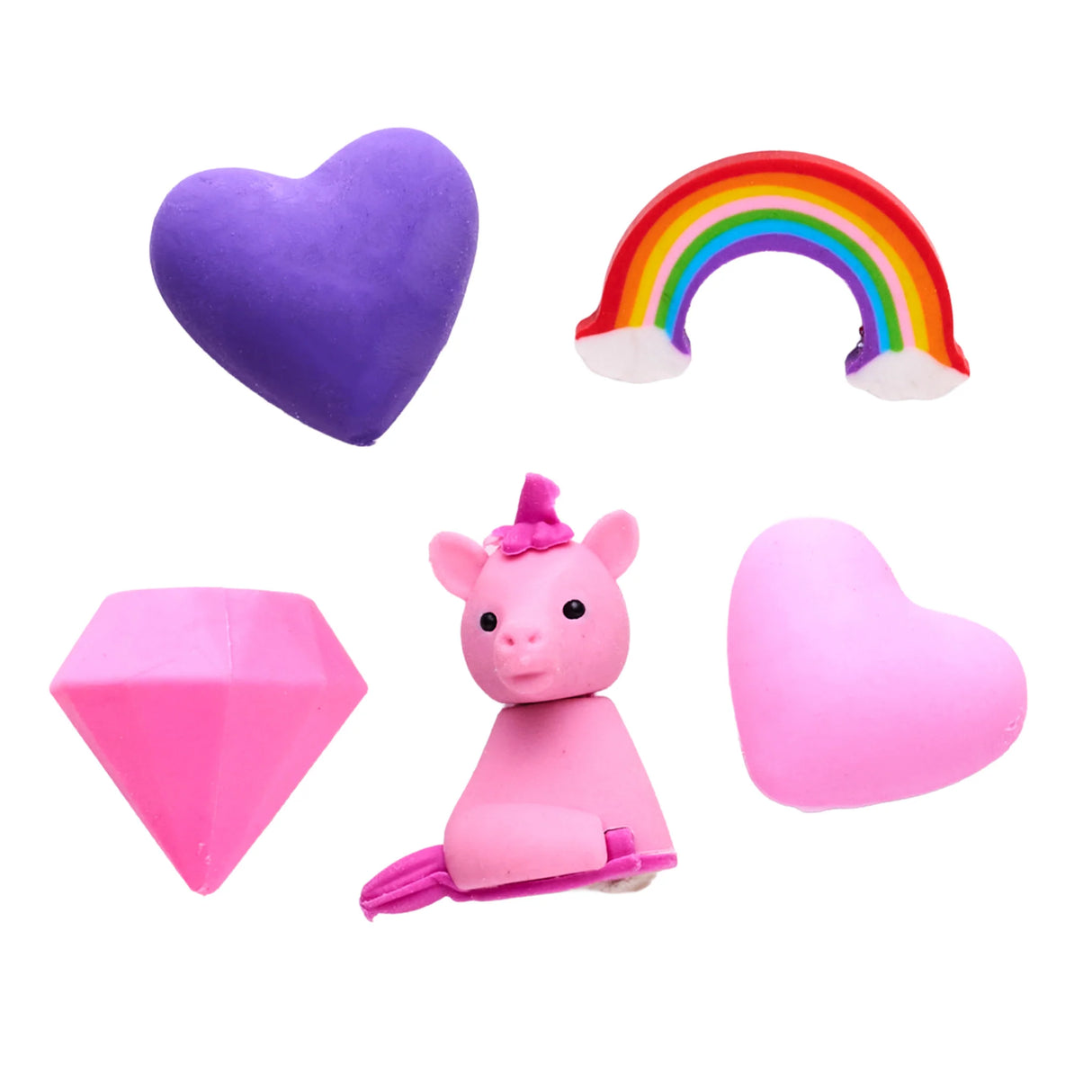 Kawaii Desk Pets Eraser Set