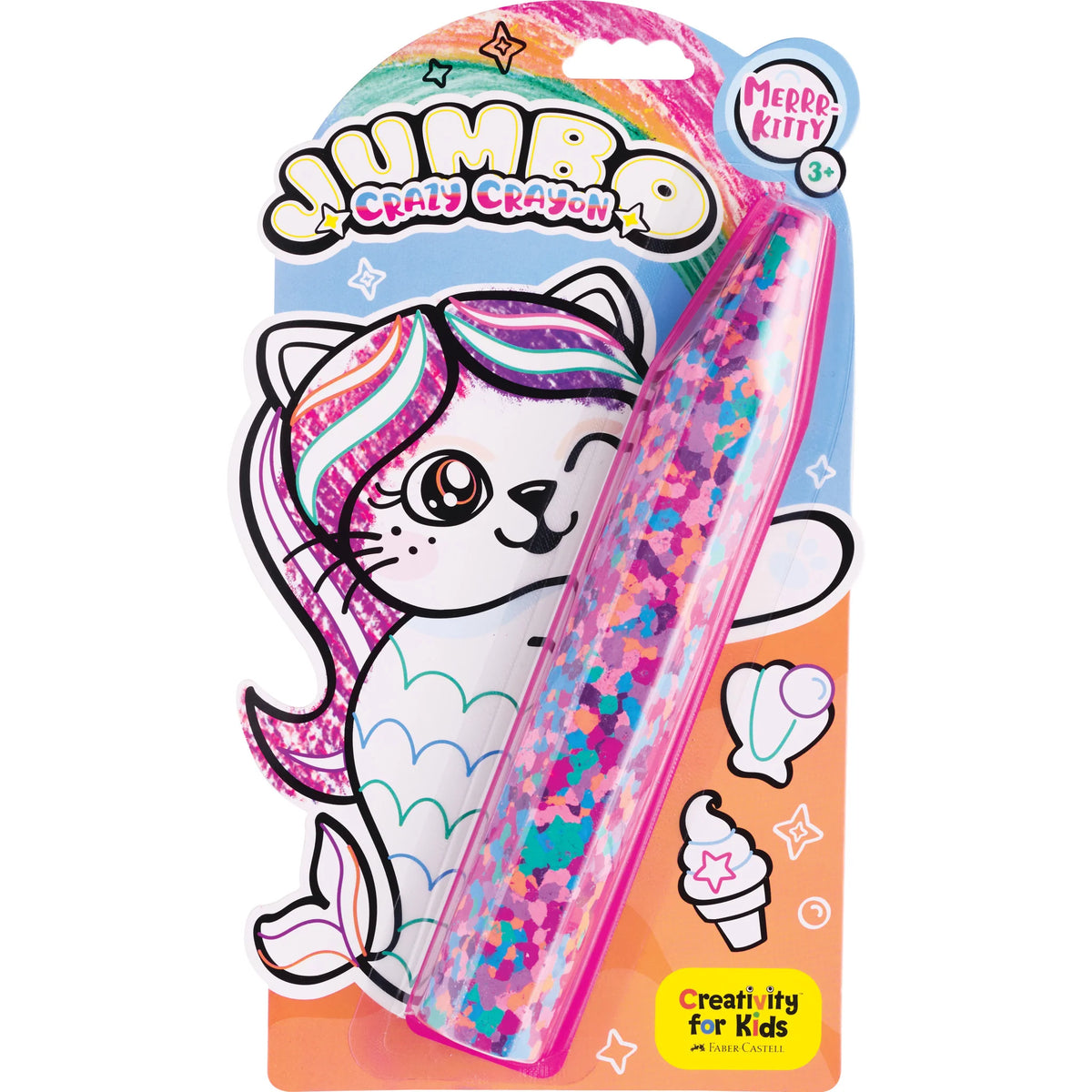 Merrr Kitty Jumbo Crazy Crayon