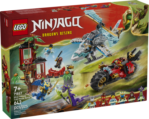 LEGO® NINJAGO® Ninja Vehicle Treehouse Battle