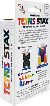 Tetris Stax, the Tetrimino Packing Puzzle