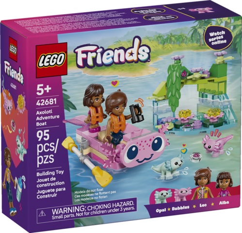 LEGO® Friends Axolotl Adventure Boat