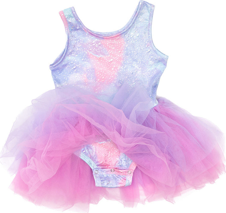 Multi/Lilac Ballet Tutu Dress (size 3-4)