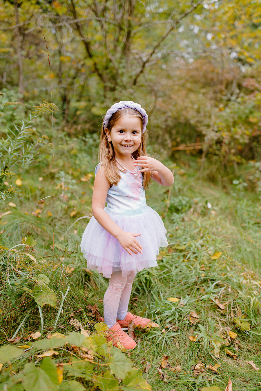 Multi/Lilac Ballet Tutu Dress (size 3-4)