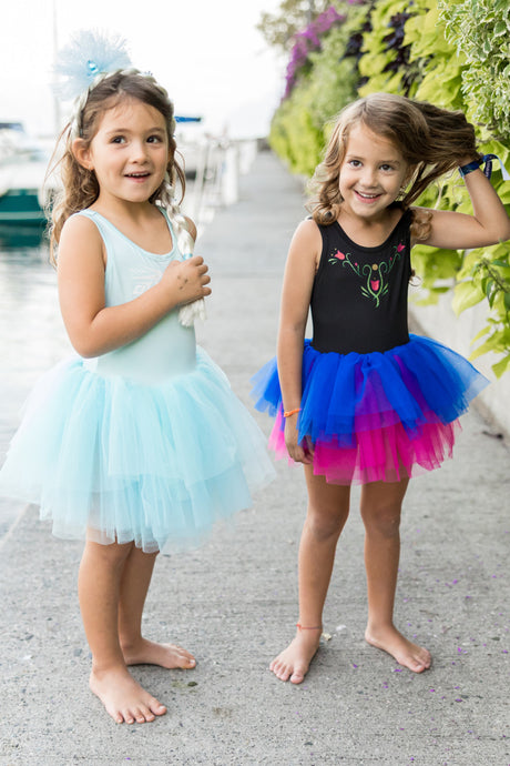 Elsa Ballet Tutu Dress (Size 3-4)