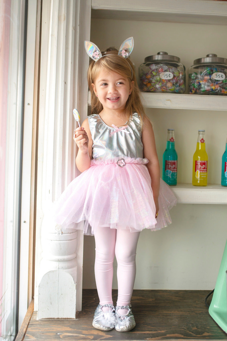 Iridescent Bunny Tutu & Headband