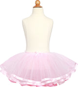 Elegant Pink Ribbon Tutu (size 4-7)