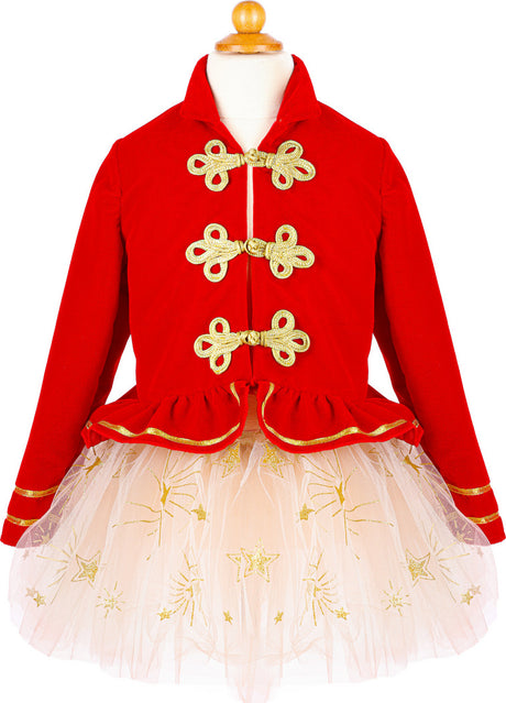 Toy Soldier Jacket, Red (Size 5-6)