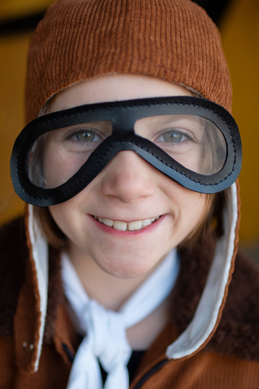 Amelia The Pioneer Pilot Jacket, Hat, Scarf (Size 5-6)