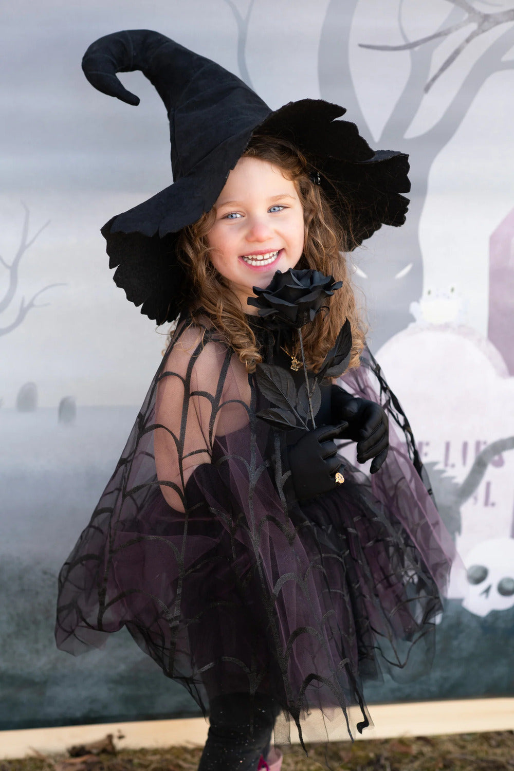 Spider Witch Tutu and Cape (Size 5-6)