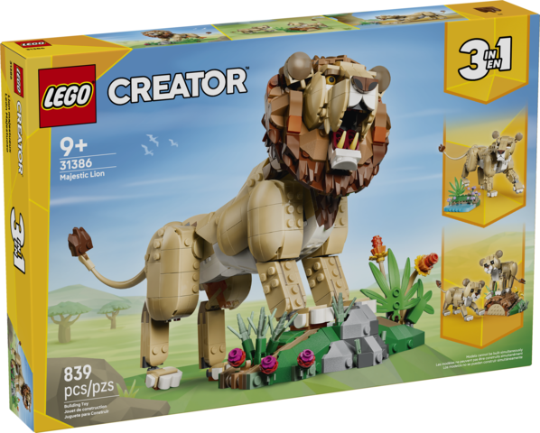 LEGO® Creator 3in1 Wild Animals: Majestic Lion