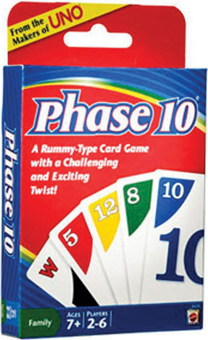 PHASE 10 Card Game