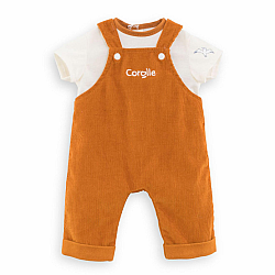 Corolle 12" Overalls and T-shirt Outfit