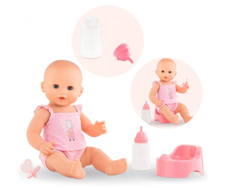 Corolle Emma Drink and Wet 14" Bath Baby Doll