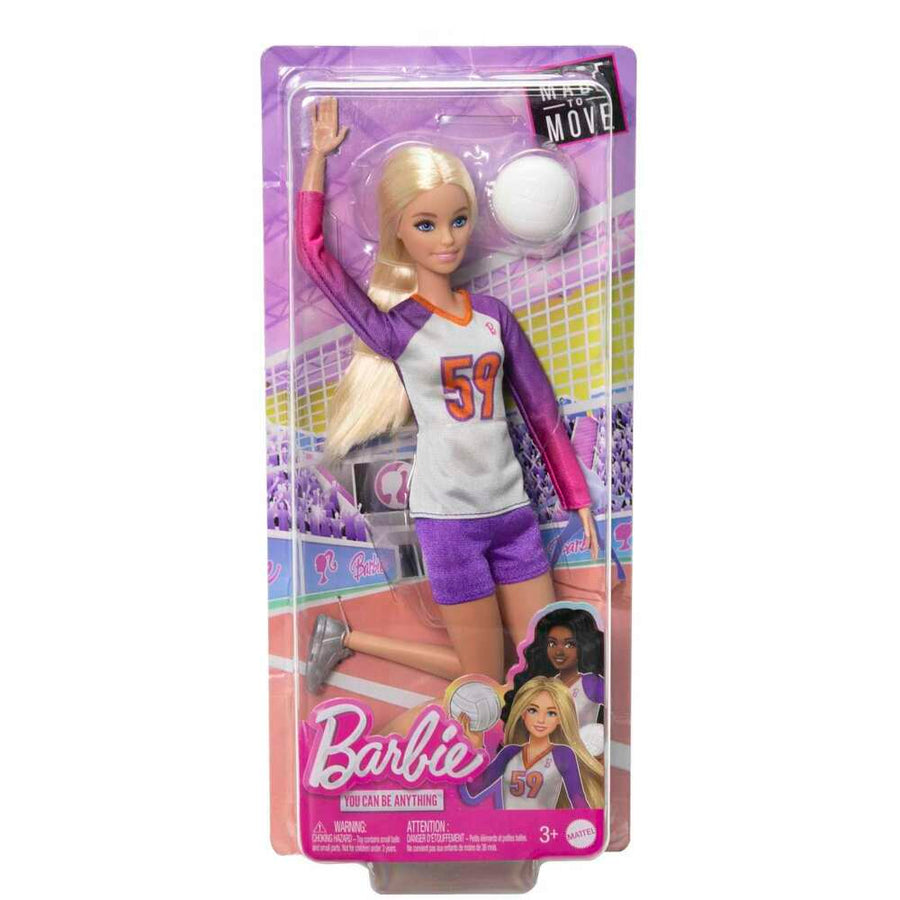Barbie® Made to Move™ Volleyball Player Fun Stuff Toys