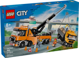 LEGO® City Heavy-Duty Recovery Tow Truck with Crane