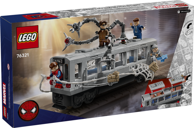 LEGO® Marvel Spider-Man Vs Doc Ock Subway Train Scene