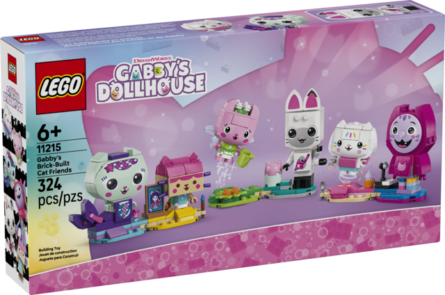 LEGO® Gabbys Brick-Built Cat Friends Gabby's Dollhouse