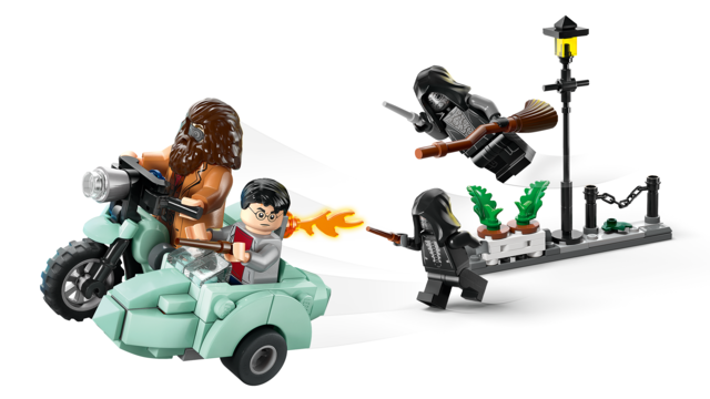 LEGO® Harry Potter™ Hagrid & Harry's Privet Drive Escape