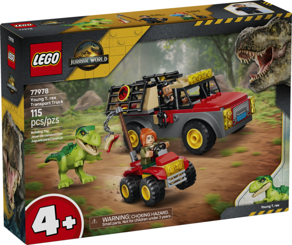 LEGO® Jurassic World Young T. Rex Transport Truck